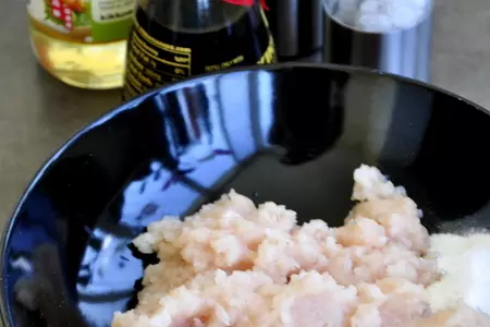 Дим сам - паровые пельмени с морепродуктами: шаг 6