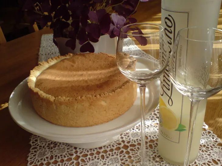 Пирог  "limone dolce " /с двумя видами теста и лимонным кремом "подарок для эллы-ell_b": шаг 7