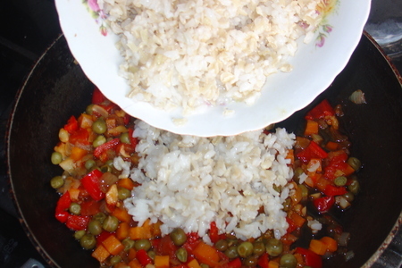 Пряный тайский рис с овощами. быстрый ужин за 20 минут: шаг 4