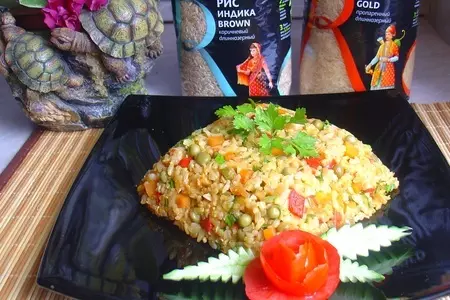 Пряный тайский рис с овощами. быстрый ужин за 20 минут: шаг 5
