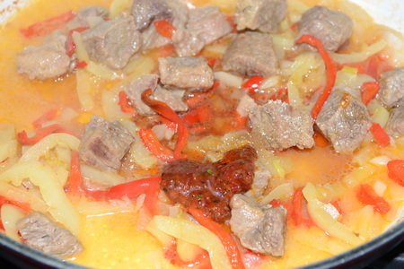 Горячий тайский салат с говядиной: шаг 5