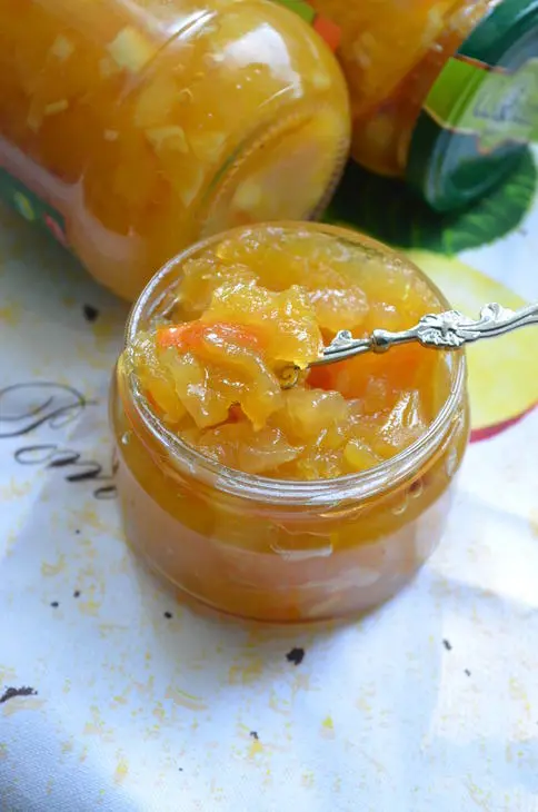 Кабачковое варенье с ананасом: шаг 9