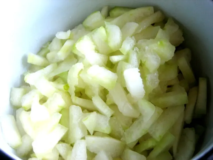 Варенье из дыни,тыквы и кураги: шаг 2