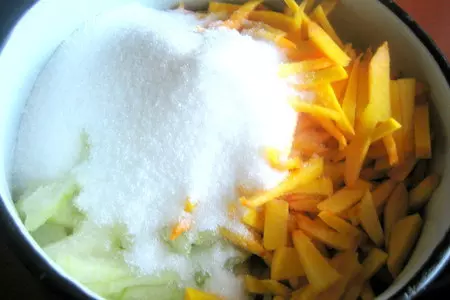 Варенье из дыни,тыквы и кураги: шаг 5