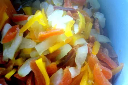 Варенье из дыни,тыквы и кураги: шаг 7