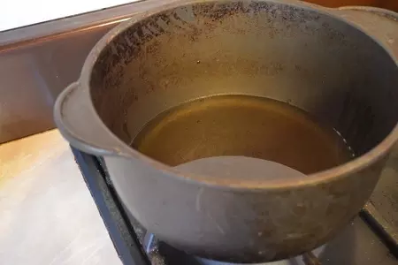 Чесночный рис с морепродуктами фри в тайском стиле: шаг 7