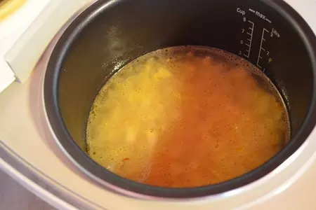 Спринг -роллы  с рисом и морепродуктами: шаг 2