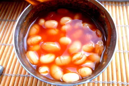 Борщ с фрикадельками и фасолью: шаг 7