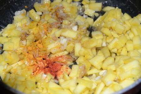 Куриные голени с рисом в мангово-сливочном соусе: шаг 6