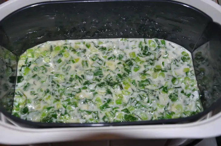 Тайские луковые пирожки каном гуй чай (ขนมกุ่ยช่าย): шаг 4