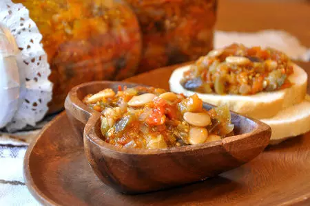 Фасоль с овощами на зиму: шаг 8
