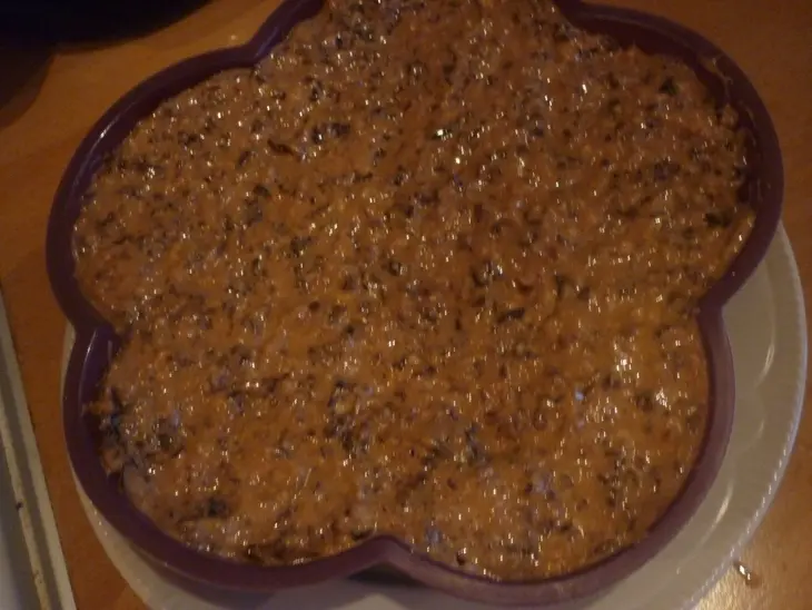 Десерт с черносливом и грецкими орехами: шаг 3