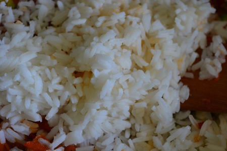 Жареный рис с креветками: шаг 4