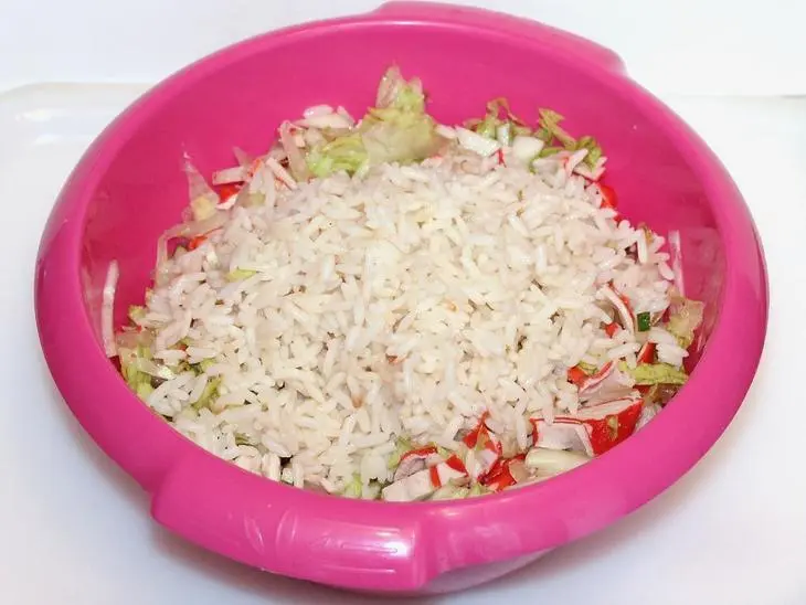 Тайский салат с огурцом и пекинской капустой: шаг 5
