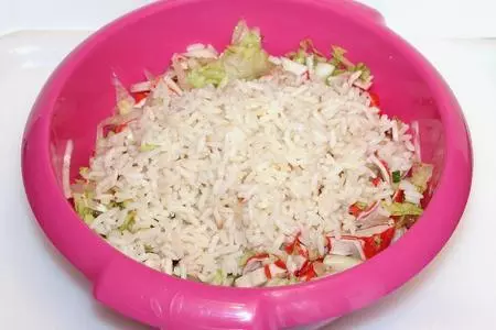 Тайский салат с огурцом и пекинской капустой: шаг 5
