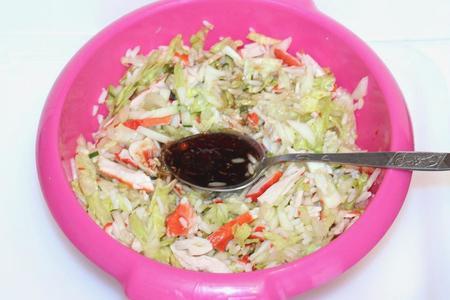 Тайский салат с огурцом и пекинской капустой : шаг 7