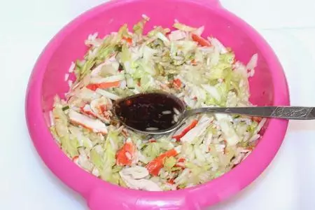 Тайский салат с огурцом и пекинской капустой: шаг 7