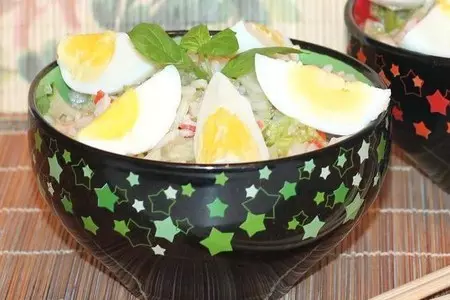 Тайский салат с огурцом и пекинской капустой: шаг 8