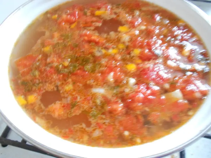 Рыбный суп с клецками: шаг 6