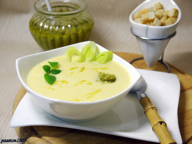 Вишуаз – французский суп из порея с картофелем: шаг 5