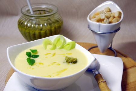 Вишуаз – французский суп из порея с картофелем: шаг 6