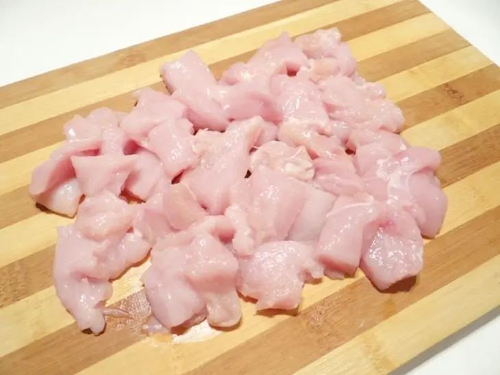 Куриное карри с арахисом: шаг 3