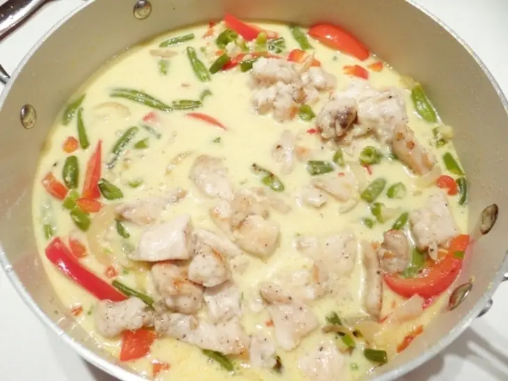 Куриное карри с арахисом: шаг 12