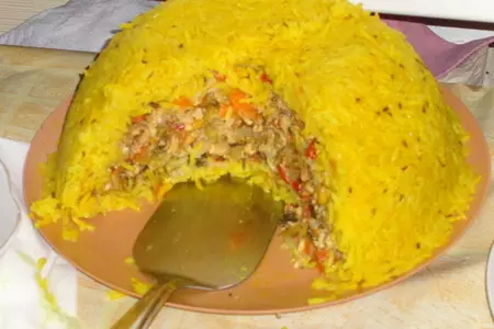 Бириани "вегетарианский король": шаг 13