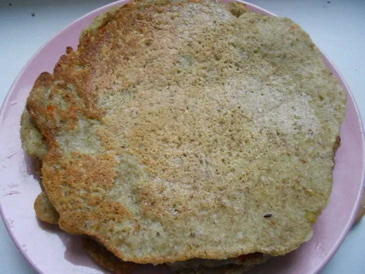 Индийские блины с начинкой из картофеля: шаг 5