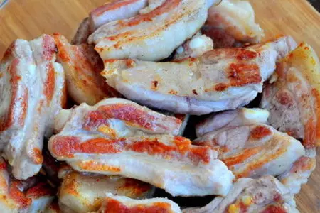 Маринованные свиные ребра запеченные: шаг 2