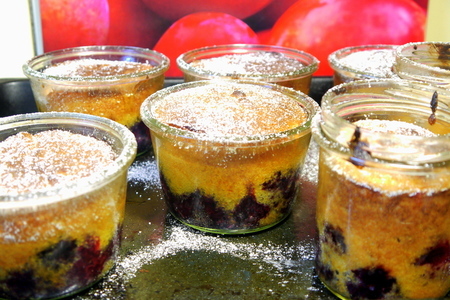 Мини-пироги с ягодами и орехами в стеклянных баночках (подарки из кухни): шаг 4