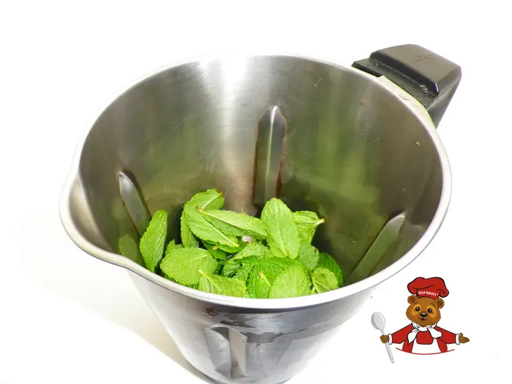 Рецепт мятной панна котты для кухонной машины oursson km1010hsd.: шаг 2