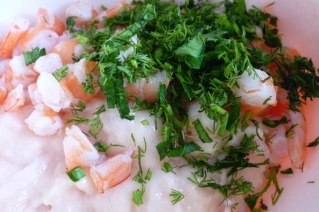 Рыбно-креветочные тефтельки с овощами на пару с цитрусовой ноткой: шаг 3