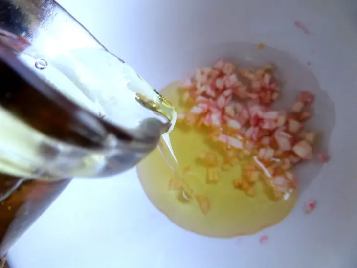 Соус "vinaigrette" на винегрете: шаг 5