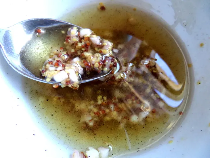 Соус "vinaigrette" на винегрете: шаг 8