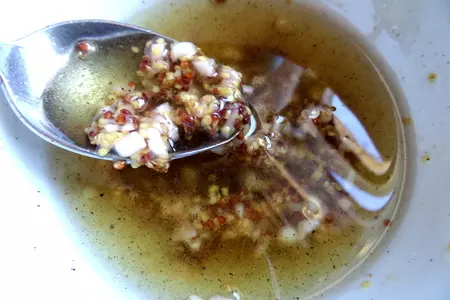 Соус "vinaigrette" на винегрете: шаг 8