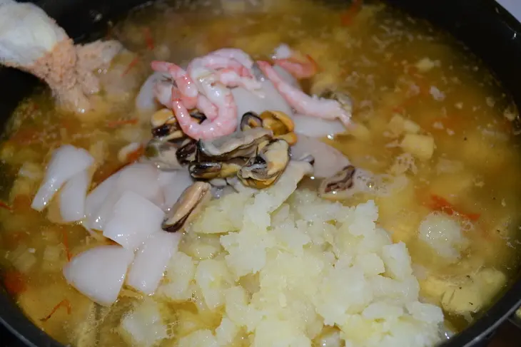 Bouillabaisse - cуп французских рыбаков: шаг 11