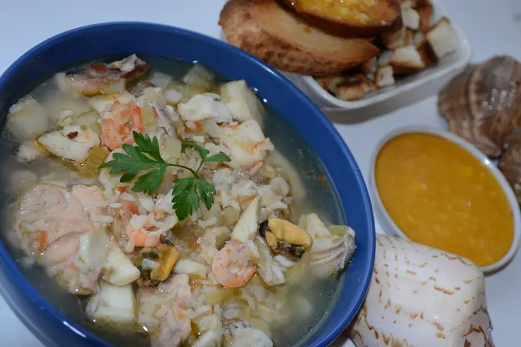 Bouillabaisse - cуп французских рыбаков: шаг 13