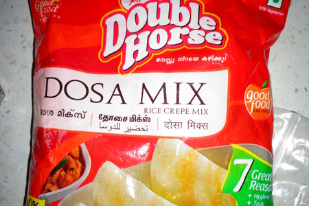 Доса-южноиндийские рисово-чечевичные блины: шаг 1