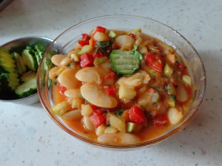 Лимская фасоль с овощами и специями "indian style": шаг 10