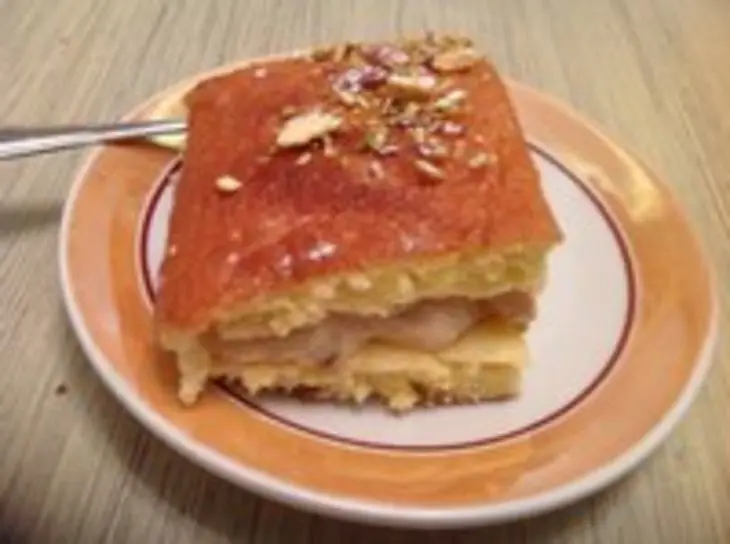 Нежный тортик с кремом и абрикосами (почти диетический): шаг 1