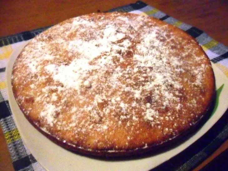 Bolo de cenura или бразильский морковный кекс: шаг 7
