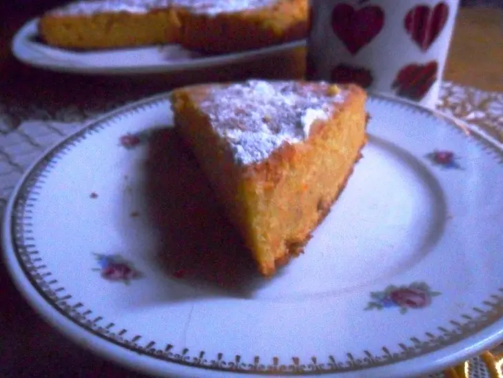 Bolo de cenura или бразильский морковный кекс: шаг 8