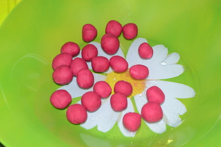 Bua loi (плавающий лотос) - рисовые шарики в кокосовом молоке с яйцом-пашот: фото шаг 6