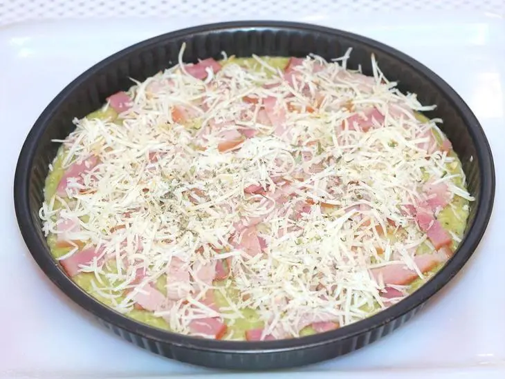 Кабачковый пирог с беконом: шаг 5