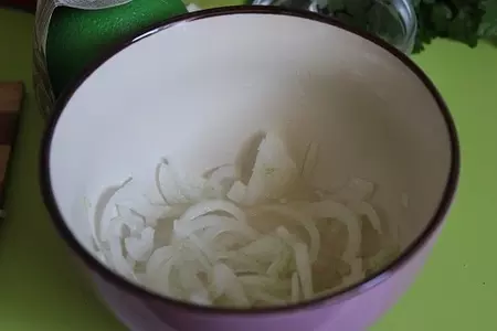 Семга с водкой и салатом из петрушки: шаг 3