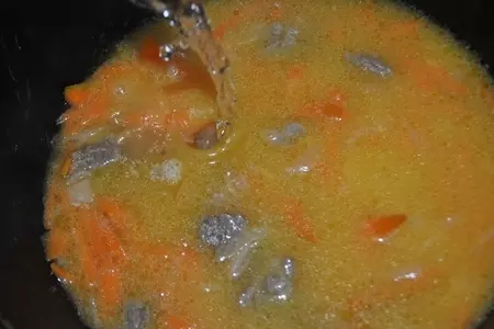 Шавля-рисовая каша с мясом.узбекская кухня.: шаг 6