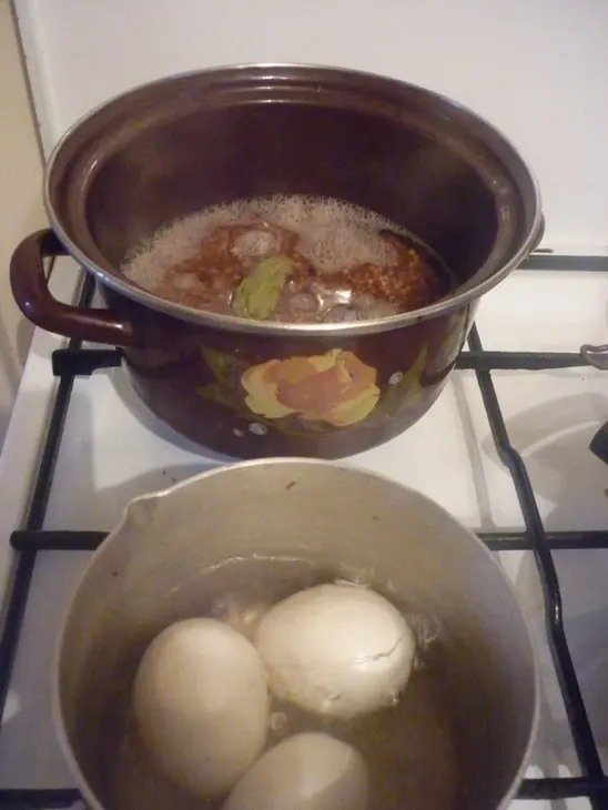 Каша сименуха( гречневая каша с грибами и яйцом): шаг 4