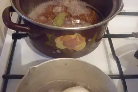 Каша сименуха( гречневая каша с грибами и яйцом): шаг 4