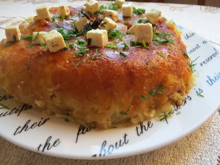 Мясная запеканка с картофелем: шаг 7